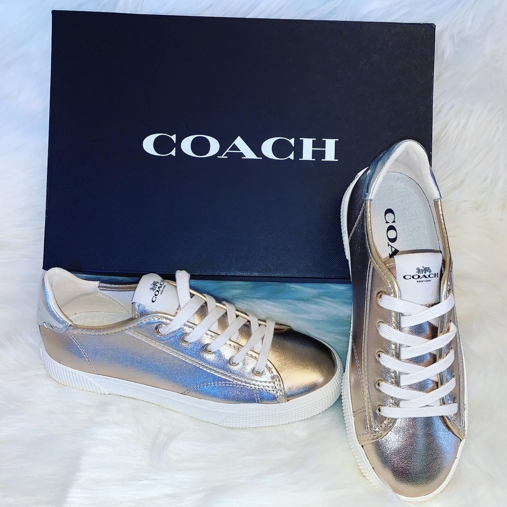 Coach Metallic Sneaker